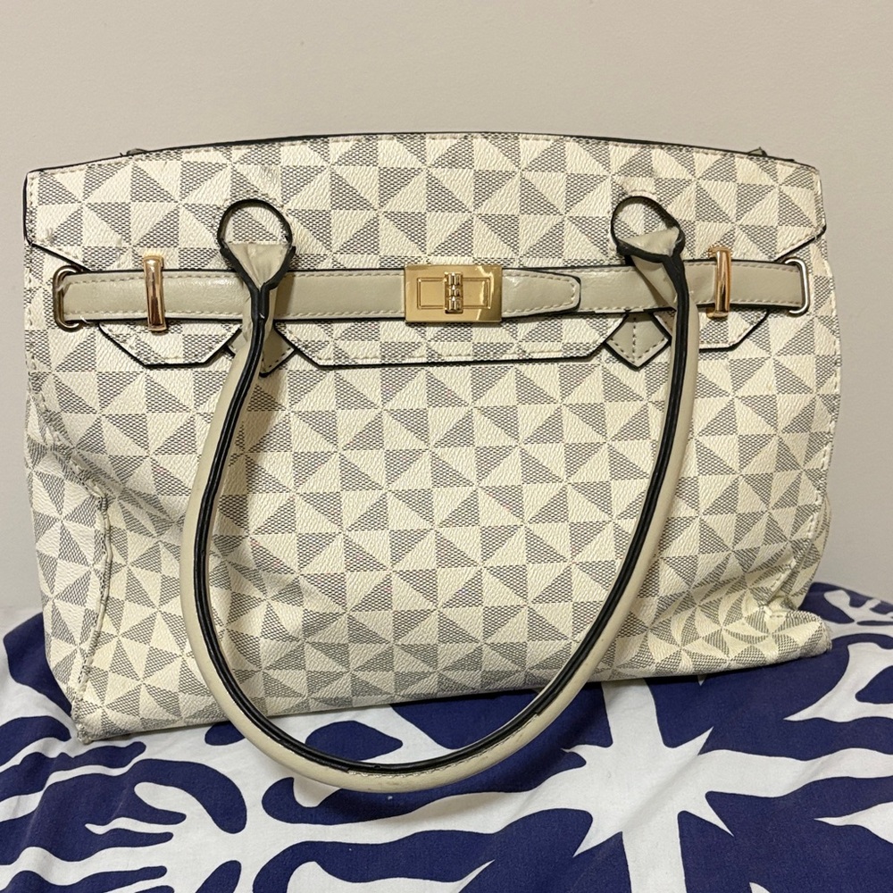 TrooColor Geometric Tote Bag